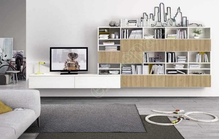 Wall Unit Living Room Colombini Golf L121