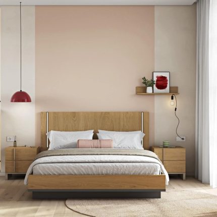 Wooden Bed MOD S-Letto